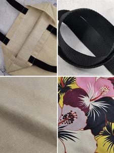 Bolsa de Mano de Lona con Diseño de Mascotas para Compras de Fin de Semana, Personalizable para Publicidad de Eventos - Product Image 3
