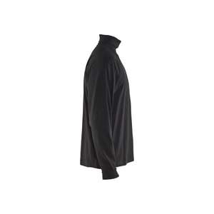 BLAKLADER - 332010409900XXL Poloneck <b>Long</b> sleeve <b>Black</b> - EAN 7330509134092 WORK <b>T</b>-<b>SHIRTS</b> AND POLO <b>SHIRTS</b> - Product Image 3
