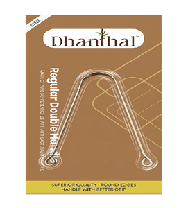 Durable Dhanthal Stainless Steel Tongue <b>Cleaner</b> Regular Double Handle with Superior Quality Material and Comfortable Better Grip - Product Image 1