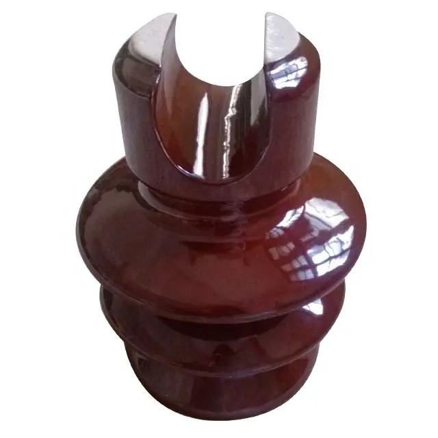Aislador de PIN de porcelana ShF 20 G1 con manguito de plástico en los aisladores de PIN de porcelana superiores