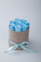 Cadeau Saint Valentin Fête des Mères Roses Préservées Pour Toujours Eternel Immortel Infini Stabilisé Boîte à fleurs roses naturelles