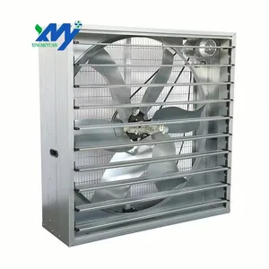 Caixa de ventilação para estufa de 50 polegadas, ventilador de exaustão, martelo pesado, ventilador de admissão para estufa, avicultura, fazenda