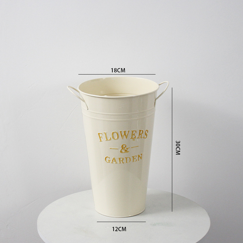 Rice white iron ear barrel 30cm high
