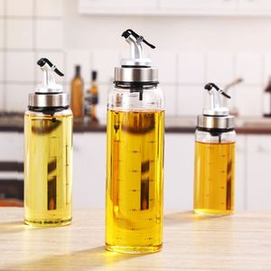 Nuevo Diseño, Dispensador de Aceite de Cocina de Vidrio de 360 ml con Tapa de Plástico, para Vinagre y Aceite de Oliva - Product Image 4