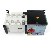 Interrupteur de transfert automatique de classe PC MZQ-125, 4 pôles, ATS 100A, interrupteur de commutation automatique 125A, 400 630 ampères