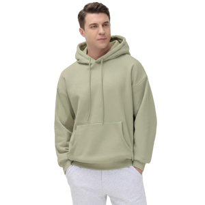เสื้อฮู้ดดี้ผู้ชายสไตล์ฮิปฮอปสตรีทแวร์ลำลองทรงปกติ ไซส์ใหญ่ ผ้าฝ้าย 100% สำหรับฤดูหนาว ยี่ห้อ FINER THREADS แบบมีซิป - Product Image 1
