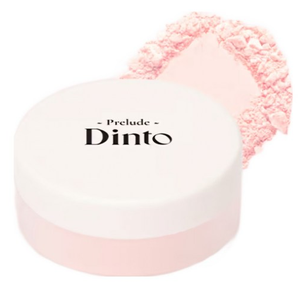 PRELUDE DINTO Fairy Dust Polvo suelto 02 Peach Fairy Polvo de ajuste translúcido Acabado mate Control de aceite Polvo facial - Product Image 1