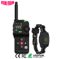 Kabelloses Wiederaufladbares GPS-Hundezaun-Trainingshalsband Wasserdichtes Elektronisches Tragbares Outdoor-Sicherheitssystem