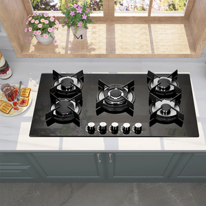 Bếp gas âm 5 lò đốt, mặt kính cường lực, bếp nấu gas, bếp gas nhà bếp - Product Image 2