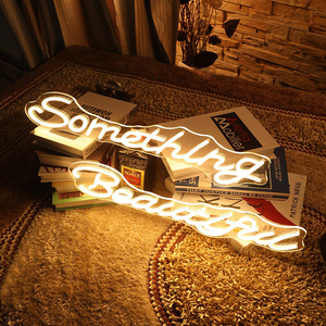 Factory Direct Neon Glass <b>Tube</b> Sign Waterproof <b>LED</b> Neon Sign Custom Size Color for Business Storefront - Product Image 1