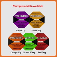 Autocollants de détection d'impact 75G, étiquettes d'avertissement d'expédition, autocollants indicateurs de choc Shockwatcher