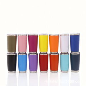 20oz Vacuum sealed Car <b>Mug</b> Double Wall Stainless Steel Camping Travel Tumbler - Product Image 1