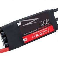 Contrôleur de moteur sans balais ESC pour drones FPV électriques RC et modèles réduits d'avions (plastique)