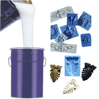 Caoutchouc de silicone RTV-2 pour Rosettes Applique Onlay, Embellissements de maison en bois sculpté non peint, Moules à Apliques de sculpture de meubles