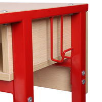 Table et banc d'école pour élèves doubles, bureau et chaise de classe