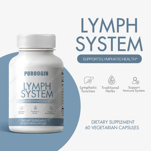 Cápsulas de apoyo linfático para adultos Suplemento de drenaje linfático para reducir la hinchazón Limpiar la linfa No para mujeres embarazadas - Product Image 6