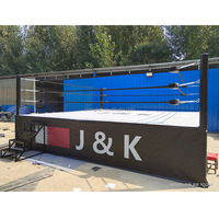 Une usine ANGTIAN vend des rings de boxe Muay Thai/site d'entraînement d'arts martiaux mixtes personnalisé/location d'anneaux de lutte