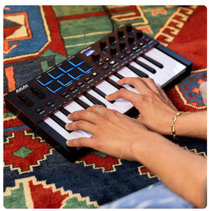 Teclado <span class=keywords><strong>MIDI</strong></span> <span class=keywords><strong>MPK</strong></span> MINI MK3 PLUS de 25 Teclas, Controlador Musical con Pads de Percusión MK4 de 37 Teclas - Product Image 4