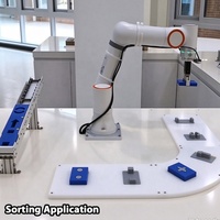 Bras robotisé collaboratif industriel 6 axes 5 kg – Précision pour l'entretien de machines CNC, l'assemblage et le préhensionnement