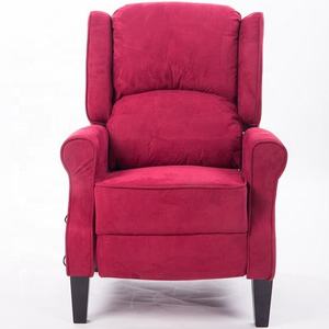 Sofá Reclinable Individual Moderno de Terciopelo con Función de Masaje, Cómodo Sillón Reclinable para Sala de Estar, Escuela, Parque - Product Image 2