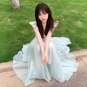 Verified Supplier Green Fairy Dress Includes Matching Hat | Alibaba.com