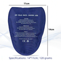 Sous-vêtements post-opératoires avec gel et pack de glace pour vasectomie, préservation du sperme, prévention de la surchauffe testiculaire, non toxique, soulagement de la douleur