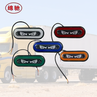 Feux de signalisation LED Devil Eyes super lumineux 12V-24V, petits, étanches, pour camion, filet central, clignotant, phare de voiture, état neuf