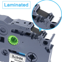 Rubans de remplacement TZE 12 mm, cassette de ruban Tz-631TZ631 TZE631 pour imprimantes d'étiquettes