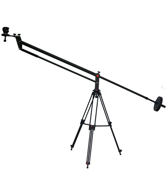 3m Professional DSLR Video Camera Extendable Tilt Arm Jib Crane with Counter Weight Max Loaded 20kg for SLR DV Photo Studio