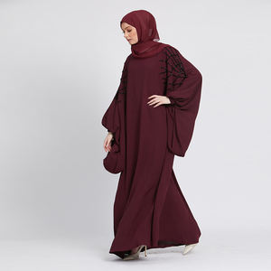 Abaya – <span class=keywords><strong>robe</strong></span> de mariée longue pour filles, Style populaire, taille libre, <span class=keywords><strong>robe</strong></span> musulmane de dubaï - Product Image 3