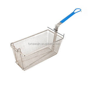 घर और रसोई लोहे के सस्ते <span class=keywords><strong>pvc</strong></span> गैर-परम हैंडल फ्रेंच फ्राई धारक वाणिज्यिक फ्राई टोकरी तेल स्ट्रेनर - Product Image 1