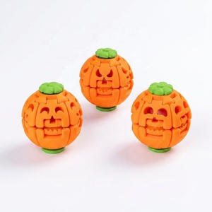 Spinner Antiestrés de Calabaza de Halloween con Luz LED, Juguete Impreso en 3D para Aliviar la Ansiedad - Product Image 5