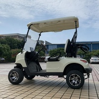 Certificat CE Street Legal personnalisé 48V 72V moteur à courant alternatif 2 places Clubcar voiture de club électrique voiturette de golf à vendre