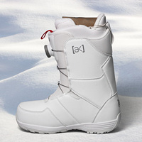 Chaussures de ski professionnelles à enfiler rapidement, chaussures de snowboard, chaussures de neige chaudes et imperméables pour femmes, équipement de ski plat pour hommes, bottes de ski