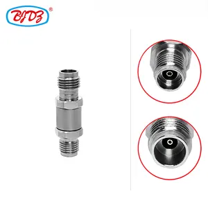 Millimeter-wave Connector adapter 2.4mm female jack to 2.4mm female jack stainless steel adaptor