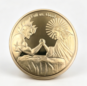 Manufacturer Direct Custom Die Cast <b>Coin</b> OEM <b>Copper</b> Commemorative Medal For Business Campaign Promotional Use - Product Image 6