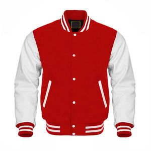 Chaqueta Universitaria Personalizada 100% Lana para Hombre, Estilo Béisbol, Reversible, Resistente al Viento, para Invierno - Product Image 1