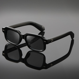 Gafas de Sol Cuadradas Verdes con Montura de PC y Lentes de PC, Protección UV400, Montura Completa, para Conducir y Uso en Exteriores - Product Image 2