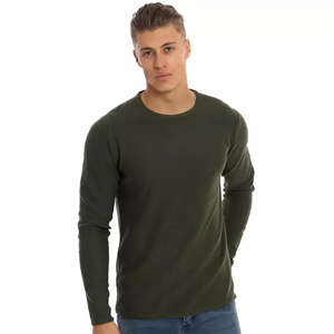 Sudadera de gimnasio ajustada para hombre, sudadera de entrenamiento atlético con logotipo personalizado, sudadera polar de algodón con estampado OEM, ropa deportiva de Fitness lisa - Product Image 4