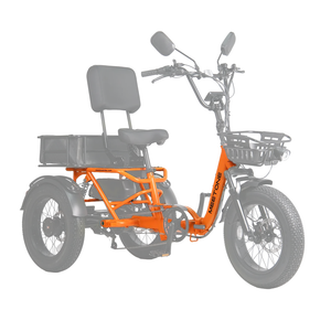 Cuadro <span class=keywords><strong>de</strong></span> triciclo plegable <span class=keywords><strong>de</strong></span> acero al carbono Meetone Breeze2.0 y Breeze Pro2.0 con freno <span class=keywords><strong>de</strong></span> disco, para uso en BMX, <span class=keywords><strong>montaña</strong></span> y carretera, ligero y duradero. - Product Image 1