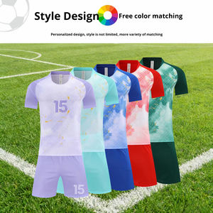 Aanpasbare voetbalkleding sporttenues ademende voetbalkleding snel drogend voetbal shirts voetbaltenues - Product Image 3