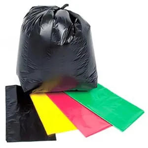 7-48 غالون أكياس قمامة مخصصة HDPE على لفة صديقة للبيئة قابلة لإعادة التدوير للمكتب والمدرسة