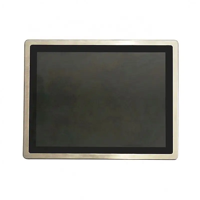 Full Ip65 Waterdichte Touchscreen Rvs Behuizing Optische Boding Lcd Monitor Industriële 15 Inch