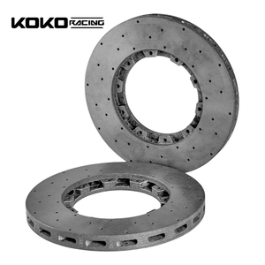 Kit de freinage CCB avec revêtement en silicone 370*30, disques de frein en céramique carbone pour A4L - Product Image 2