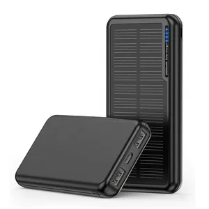 <span class=keywords><strong>Chargeur</strong></span> de grande capacité Type C Port Dual USB Power Bank 10000 Mah <span class=keywords><strong>Chargeur</strong></span> <span class=keywords><strong>solaire</strong></span> 20000mah Batterie de téléphone <span class=keywords><strong>portable</strong></span> - Product Image 1