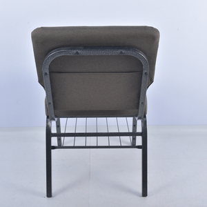 Chaises de prêtre empilables et emboîtables en acier noir, nouveau design 2025, <span class=keywords><strong>pour</strong></span> la vente en église - Product Image 6