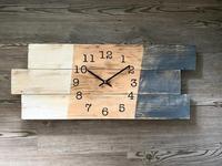 Jam Dinding Kayu Dekorasi Dinding Gaya Pedesaan Modern Buatan Tangan
