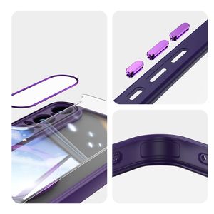 เคสโทรศัพท์ป้องกันใสหรูหราพร้อมที่ยึดขาตั้งเคสฝาหลังแม่เหล็กสำหรับ Sony <span class=keywords><strong>Xperia</strong></span> 1 Vii 1VII - Product Image 3