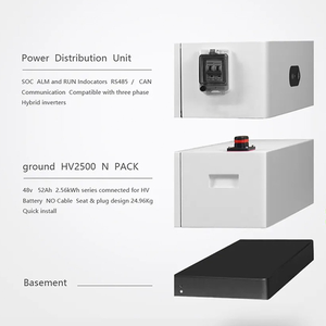 Stockage d'énergie solaire de haute qualité Growatt <span class=keywords><strong>Ark</strong></span> haute tension 10,24 kwh 12,8 kwh 20,48 kwh 25,6 kwh Batterie au lithium pour système solaire - Product Image 2