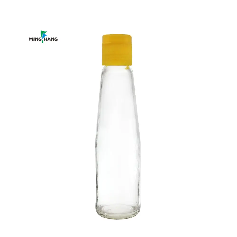 Botol Kaca Saus Merica 200 Ml, Botol Kosong Sambal Soda-Lime Langsung dari Pabrik 350Ml